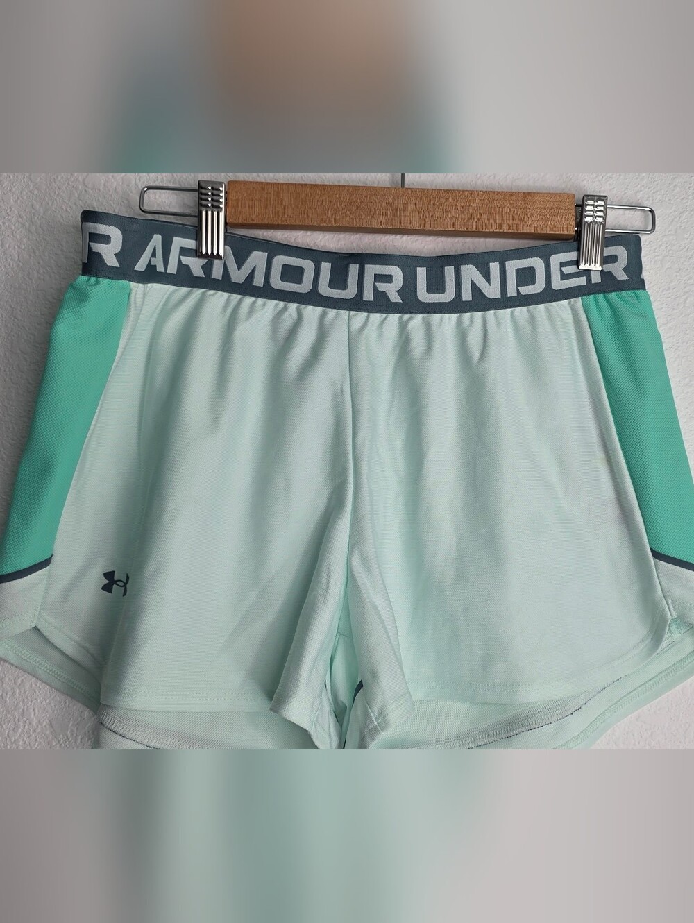 Under Armour Light Mint Green Women’s Athletic Shorts
